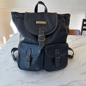 David jones Black Backpack